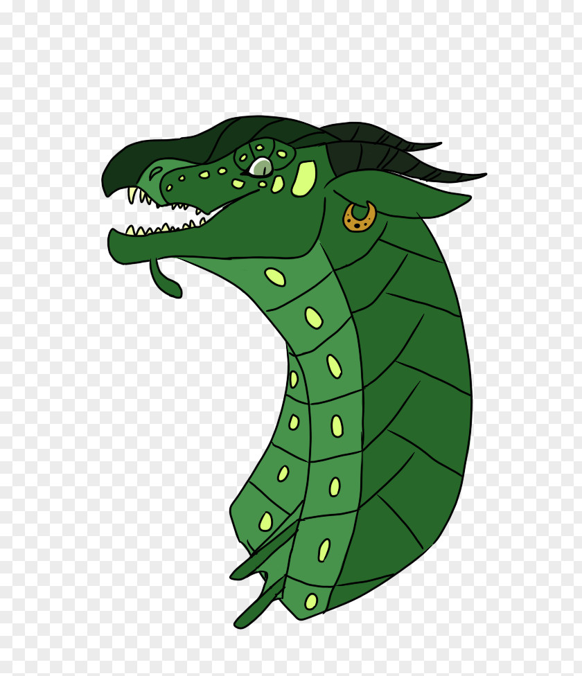 Leaf Reptile Dragon Cartoon PNG