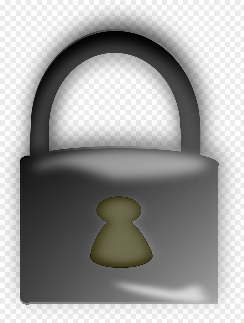 Padlock Keyhole Combination Lock Clip Art PNG
