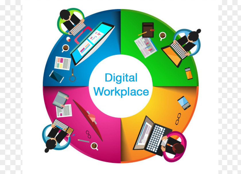 Seamless Design Virtual Workplace Management Intranet Digital PNG