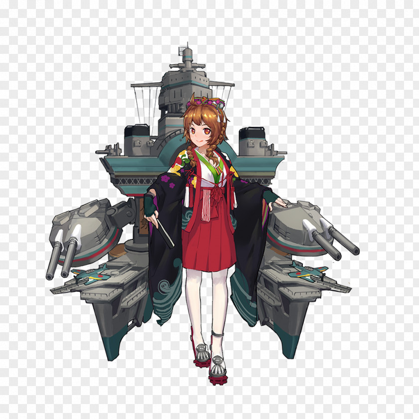 1004 Battleship Girls Japanese Ise Ise-class Hyūga PNG