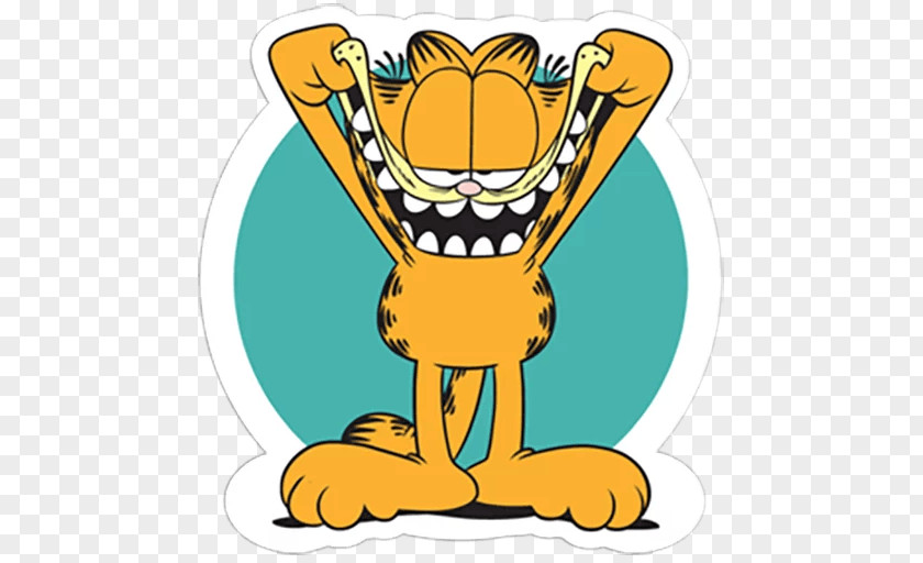 Cat Garfield Odie Comics PNG