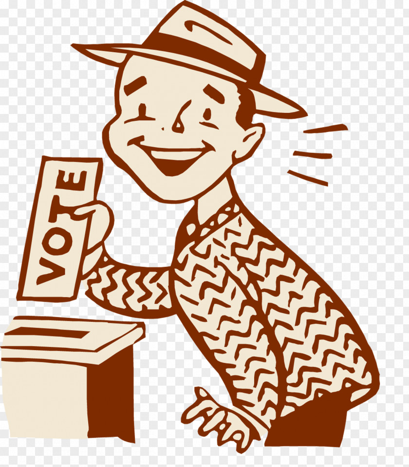 Character Clipart United States Voting Rights Act Of 1965 Election Polling Place PNG