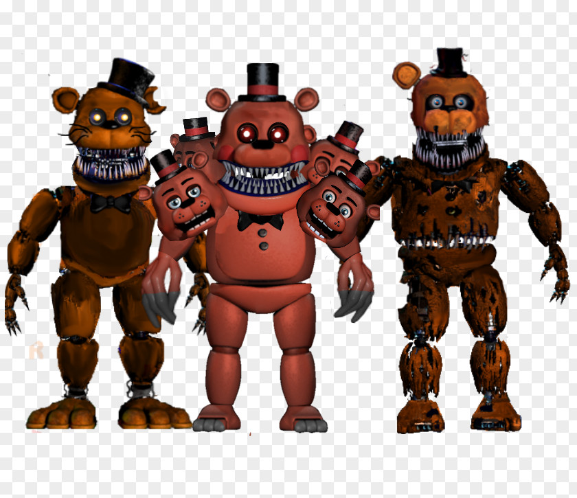 Five Nights At Freddy's 4 Nightmare McFarlane Toys PNG