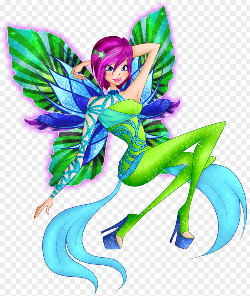 Fresh Bloom Tecna Flora Fairy DeviantArt PNG