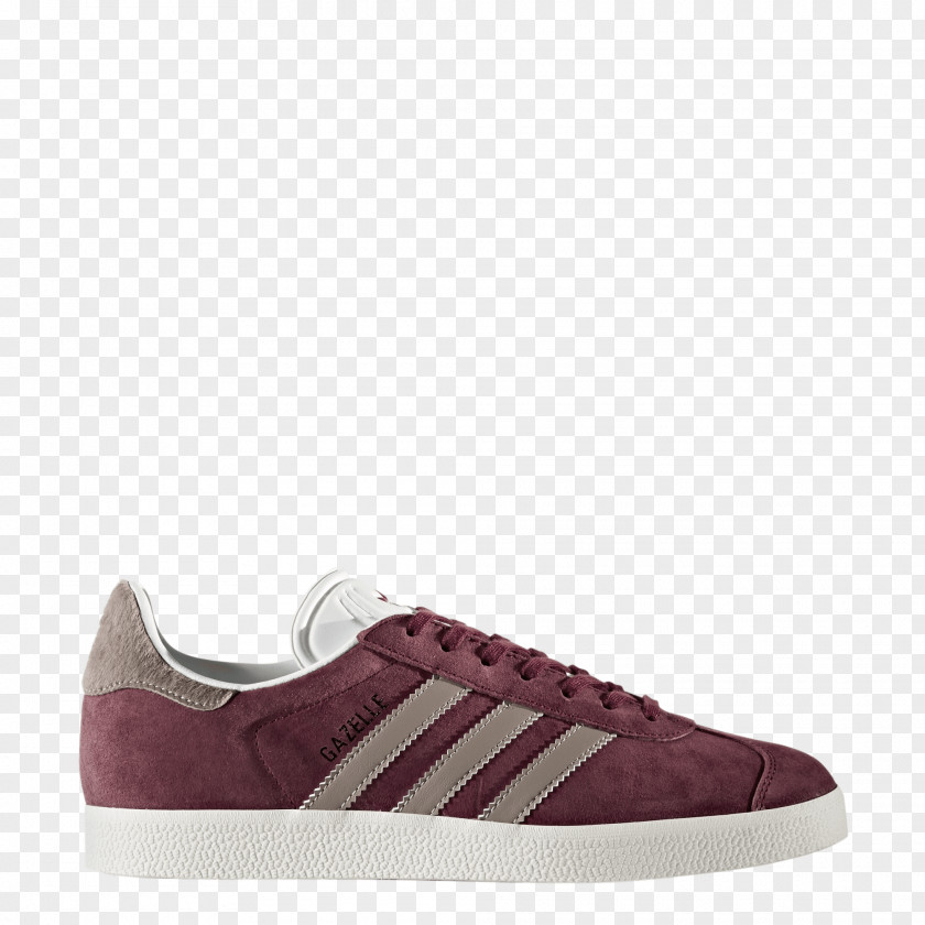 Gazelle Sneakers Adidas Originals Shoe Maroon PNG