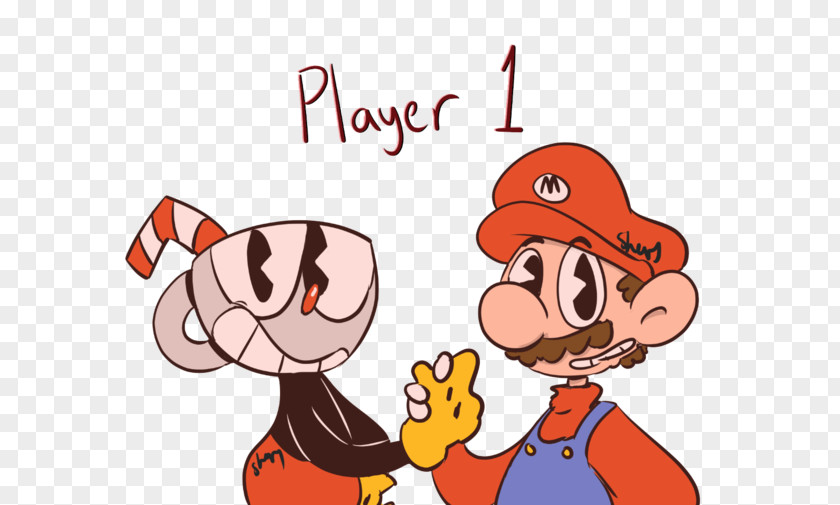 Luigi Cuphead Super Mario Bros. & Luigi: Dream Team Paper PNG