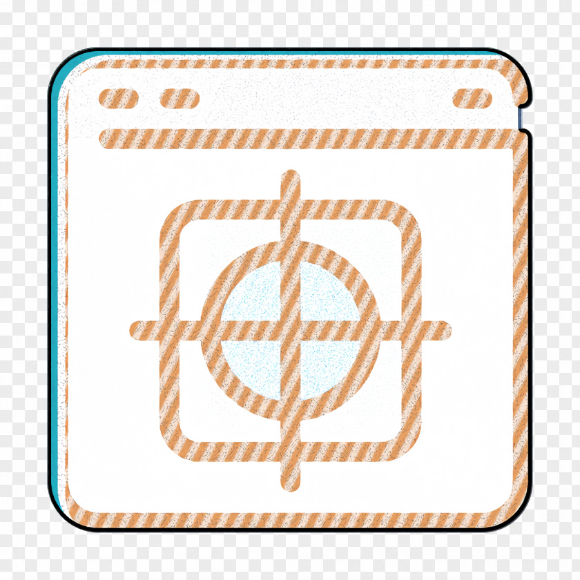 Rectangle Text Target Icon PNG
