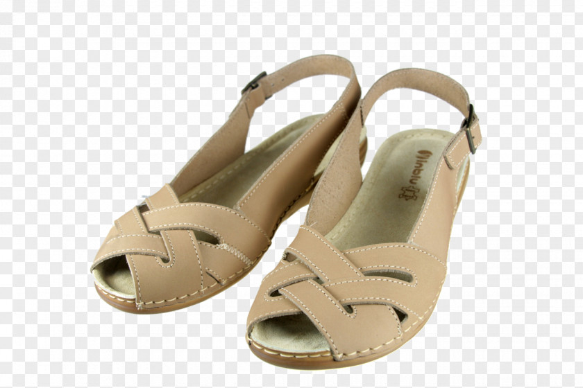 Sandal Shoe Khaki PNG