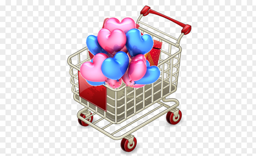 Shopping Cart Pattern ICO Icon PNG