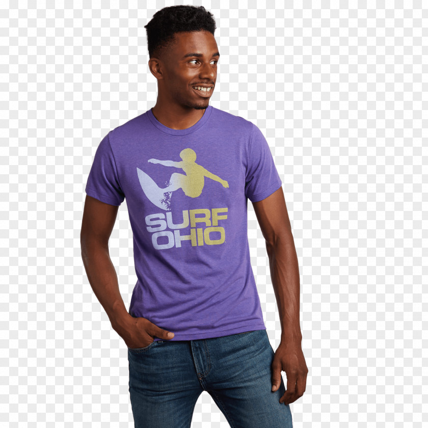 T-shirt Swim Briefs Purple Sleeve Blue PNG