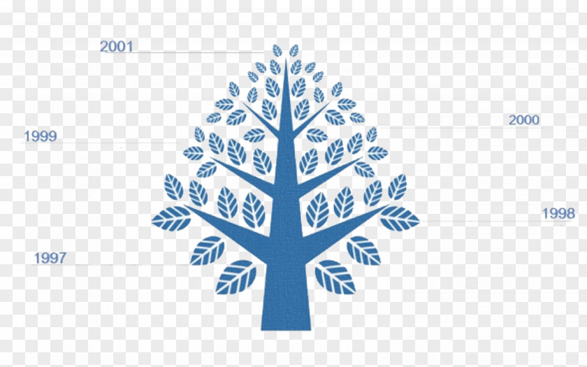 Tree Timeline Research Icon PNG