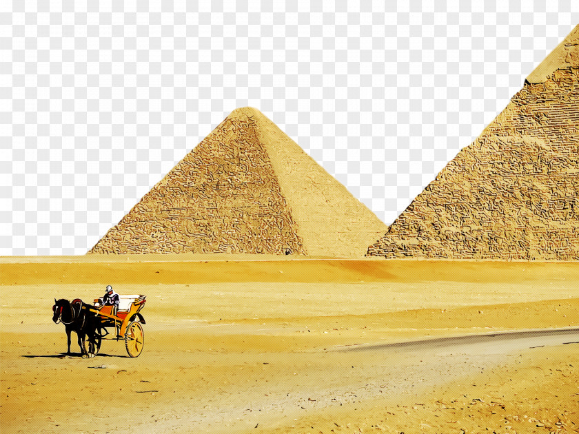 Giza Necropolis Pyramid Tourist Attraction World Heritage Site Egyptian Pyramids PNG