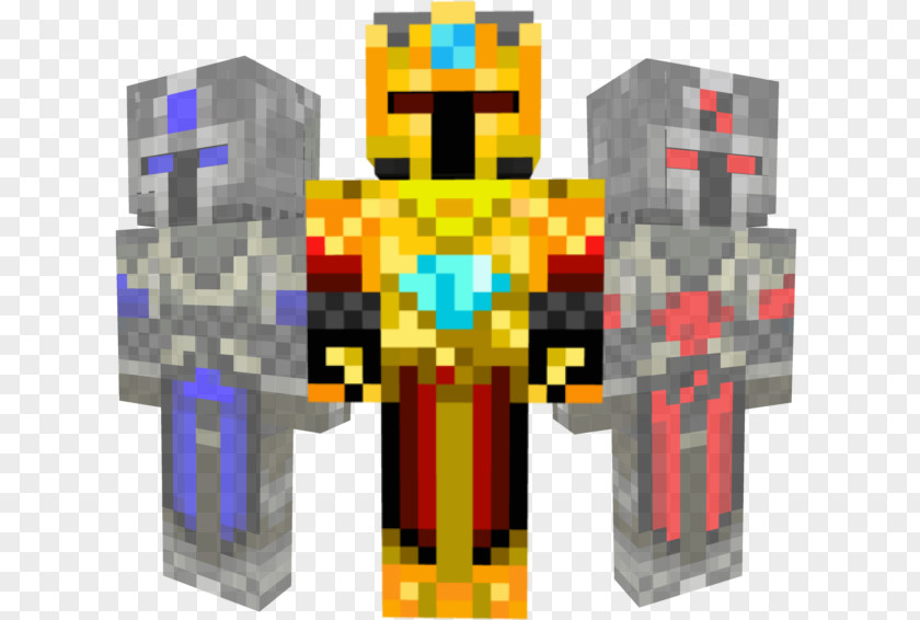 Gold Shading Minecraft: Pocket Edition Skin Armour Mod PNG