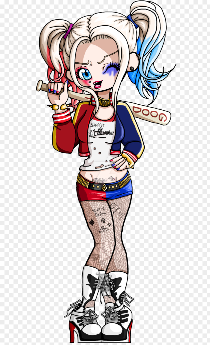 Harley Quinn Logo Joker Batman Deadshot Penguin PNG