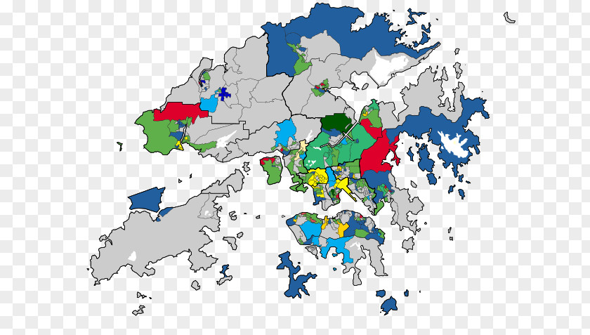 Map Hong Kong Local Elections, 2015 World Island Electoral District PNG