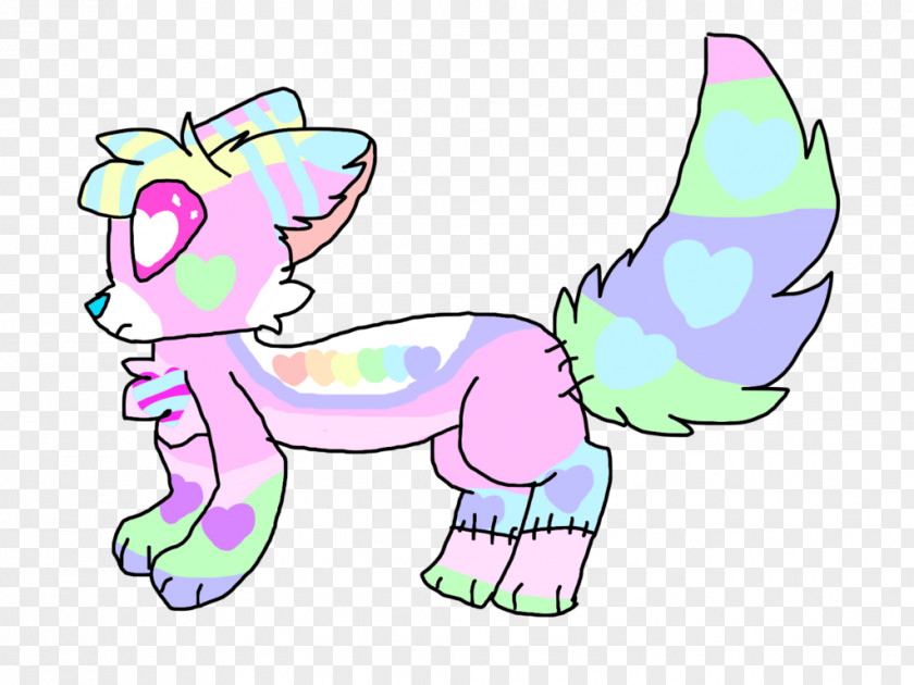 Arctic Fox Pony Horse Art Clip PNG