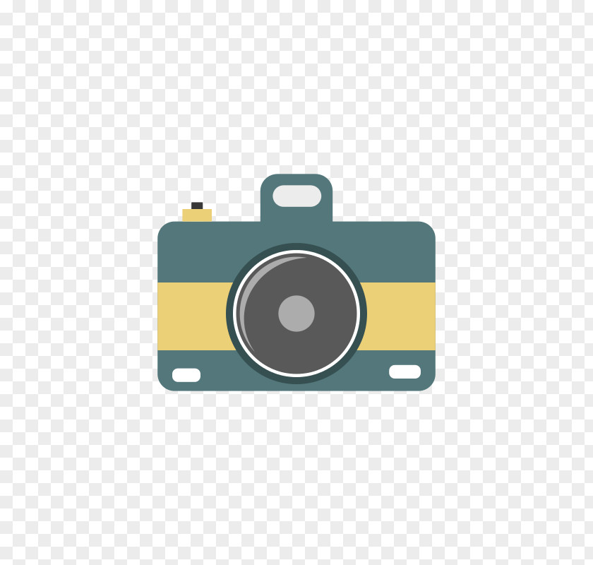 Blue Yellow Cartoon Camera Free Content Photography Clip Art PNG