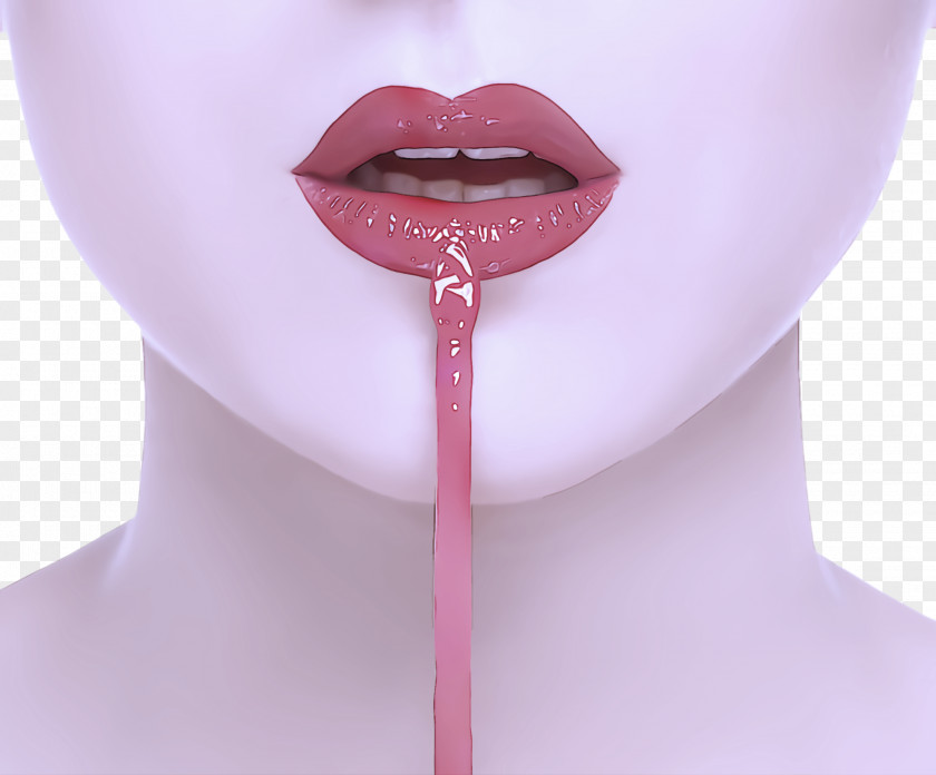 Mouth Nose Lip Face Pink Chin Neck PNG