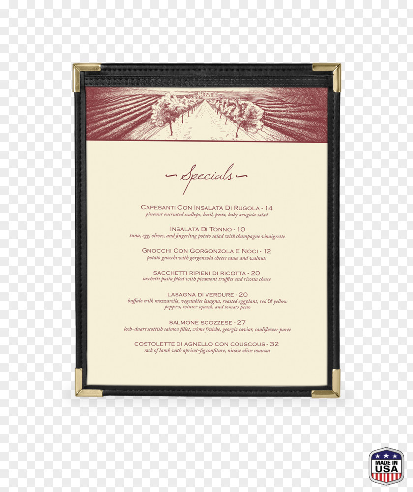 Restaurant Menu Covers Text Typeface Font PNG