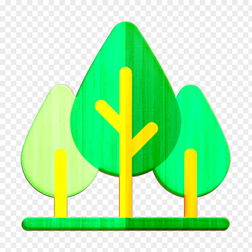 Trees Icon Forest Nature PNG