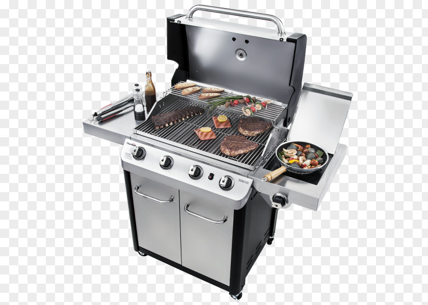 Barbecue Char-Broil Signature 4 Burner Gas Grill Grilling Gasgrill PNG