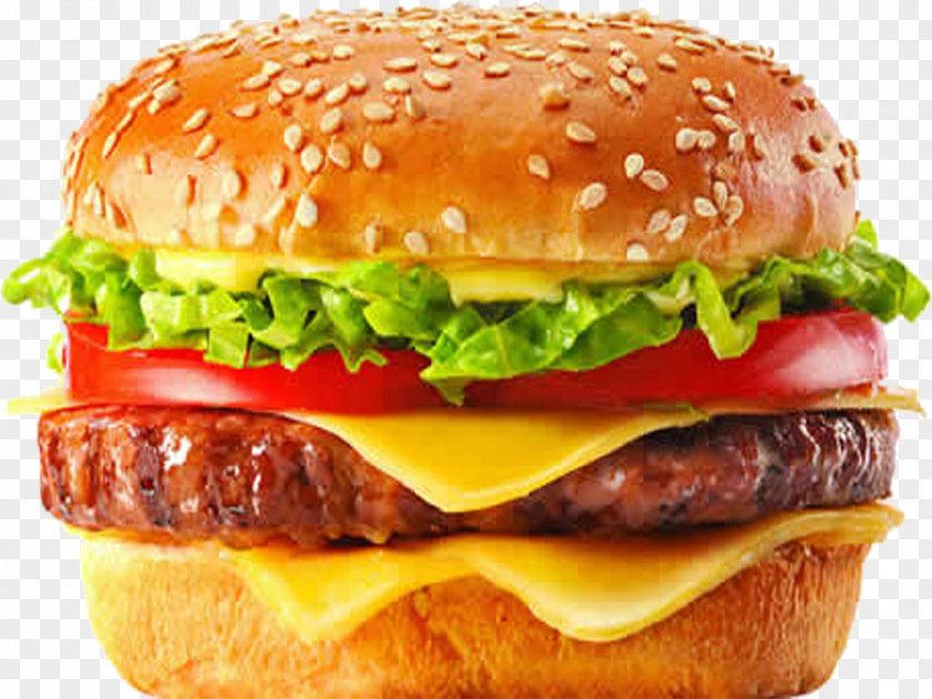 Beef Burger Cheeseburger Hamburger Chicken Sandwich Fast Food Samosa PNG