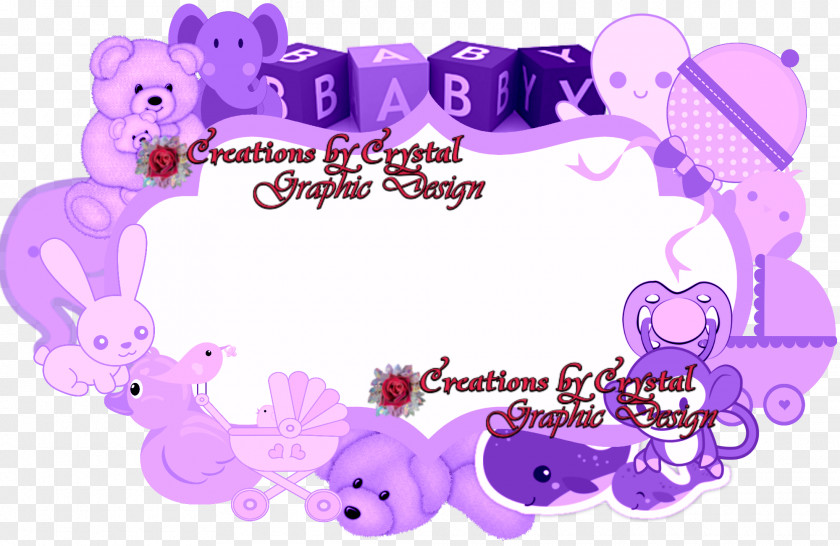 Design Baby Announcement Graphic PNG