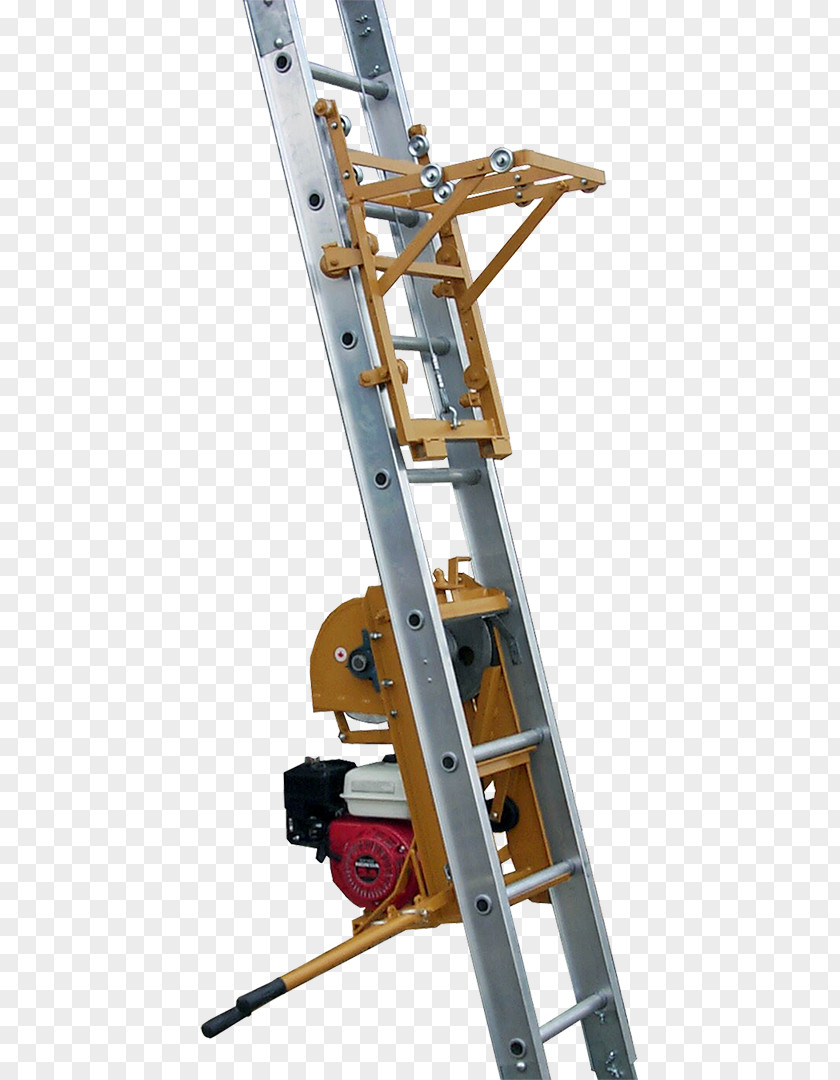 Hoisting Machine Ladder Hoist Elevator Aerial Work Platform Lifting Equipment PNG