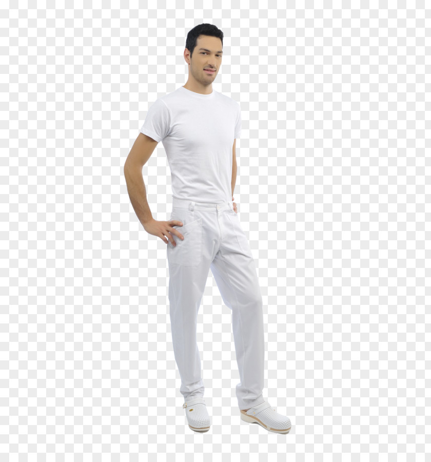 Jeans Pants T-shirt Waist Button PNG