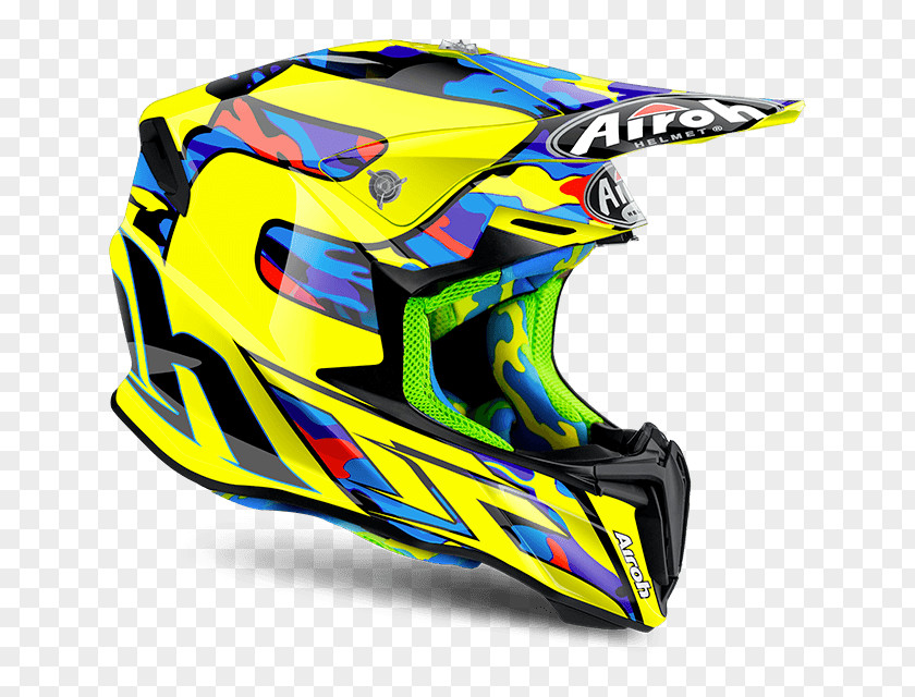 Motorcycle Helmets AIROH Motocross PNG