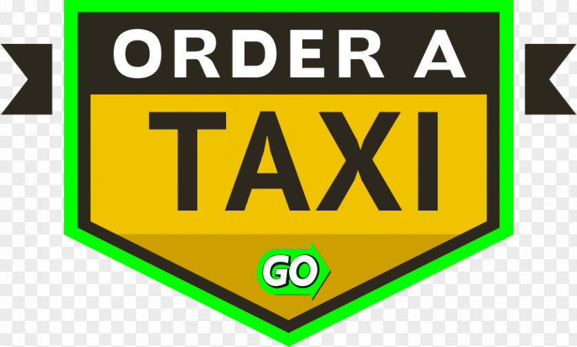Taxi Flyer Driver Yellow Cab Advertising PNG