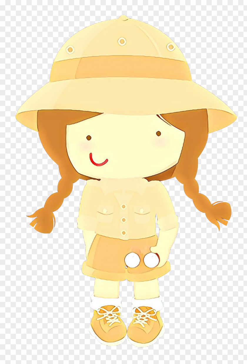 Fictional Character Fashion Accessory Cartoon Yellow Headgear Hat Clip Art PNG