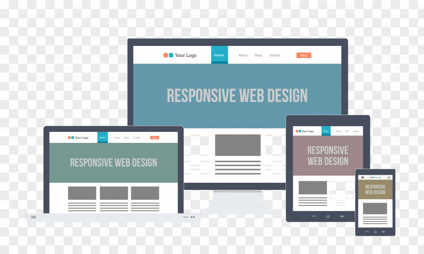Web Design Responsive Development Mobile PNG