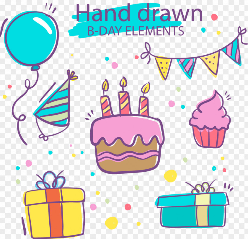 Birthday Vector Graphics Clip Art Image Party PNG