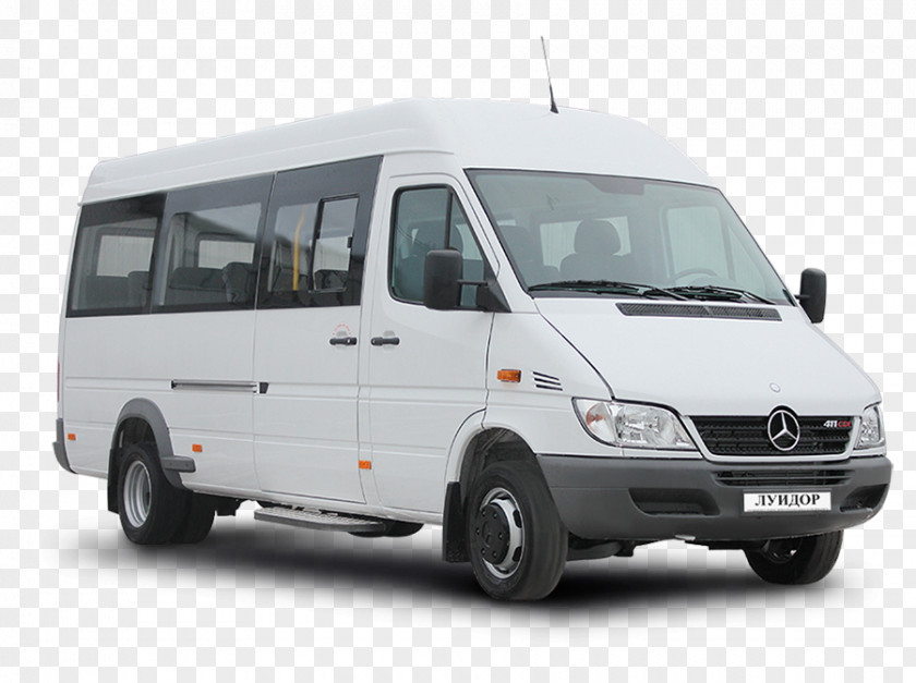 Bus Compact Van Mercedes-Benz Sprinter Car Taxi PNG