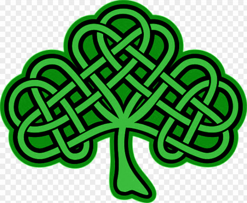Celtic Shamrock Cliparts Knot Celts Four-leaf Clover Clip Art PNG
