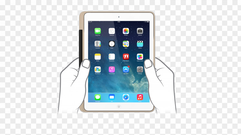 Hand Holding Ipad IPad Air 2 Mini 1 LifeProof PNG