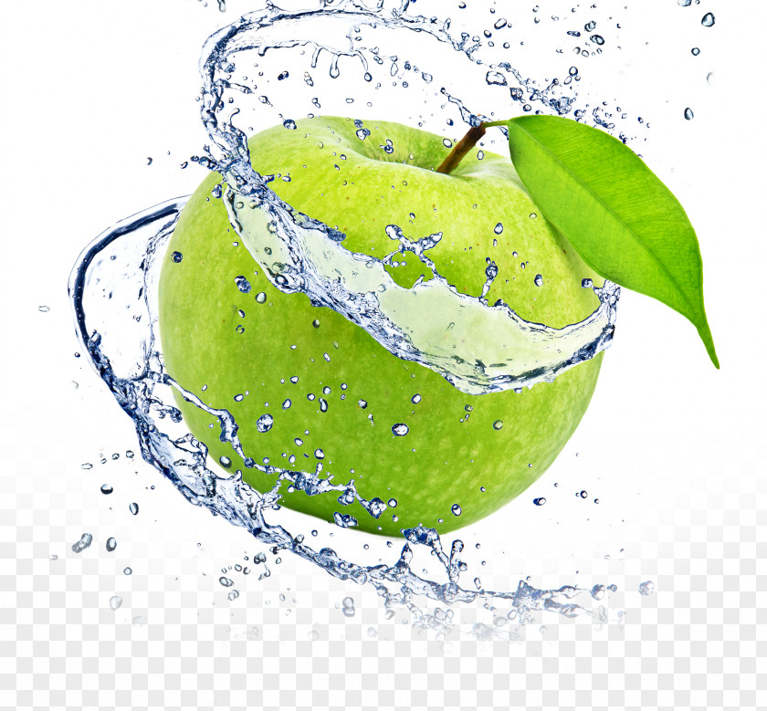 Juice Splash Sour Apple Pie Green PNG