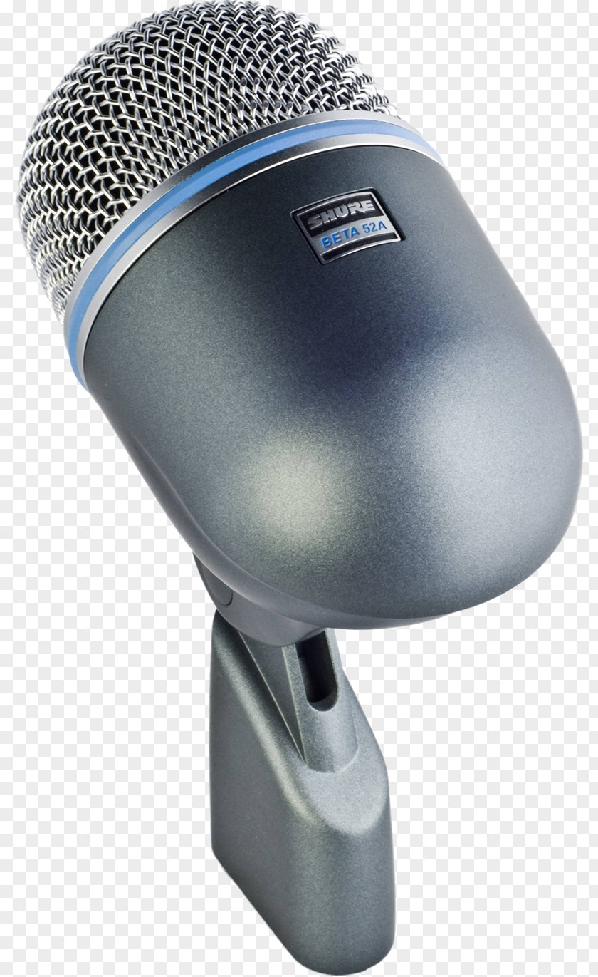 Microphone Shure SM57 Beta 52A Bass Drums PNG