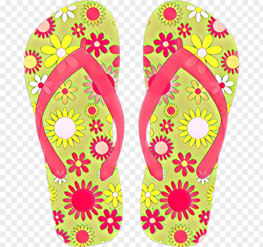 Shoe Slipper Flip-flops Footwear Pink Magenta PNG