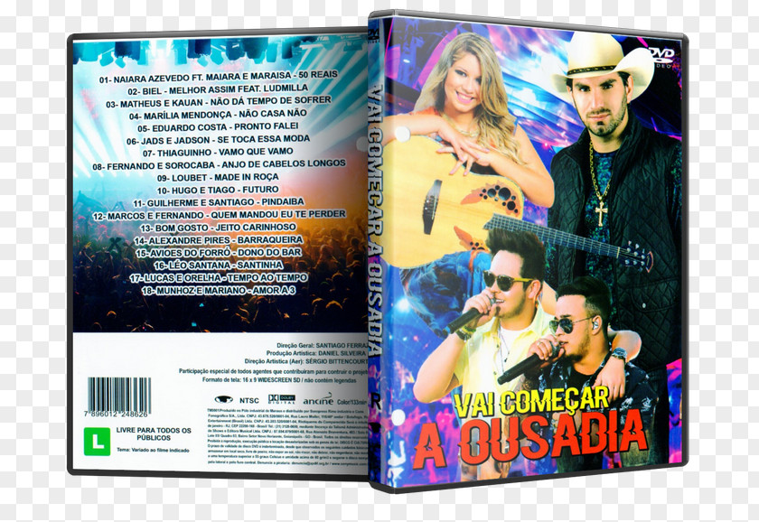 Vaquejada Album Cover Poster PNG