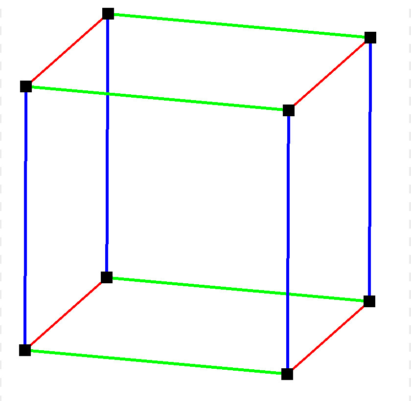 Edges Parallelohedron Honeycomb Cube Edge Geometry PNG