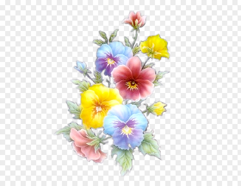 Flower Watercolour Flowers Pansy Clip Art PNG