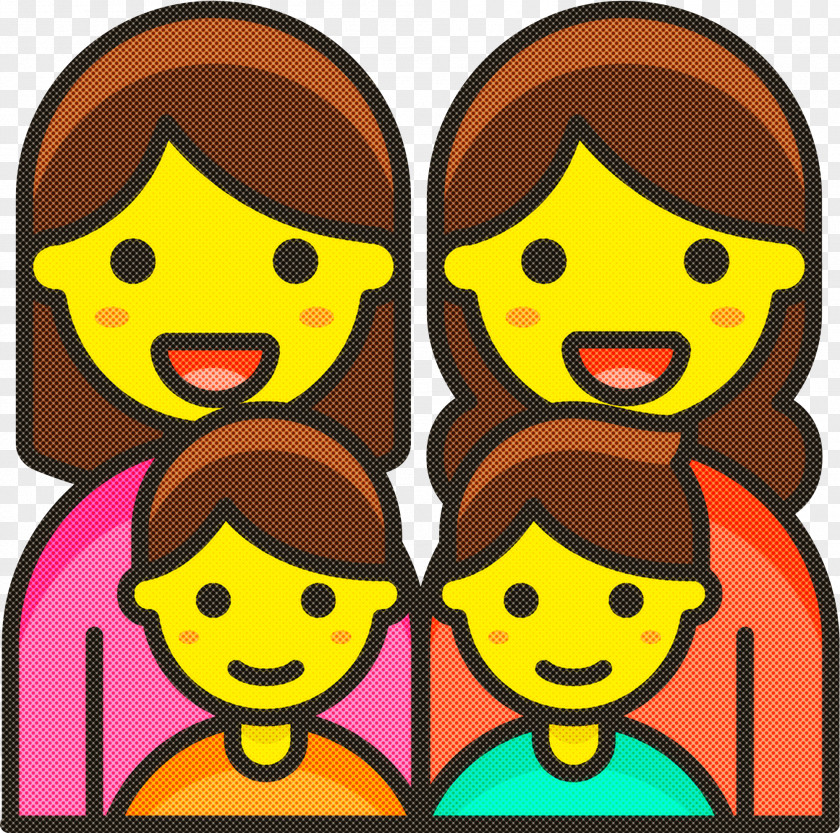 Icon Emoji Family PNG