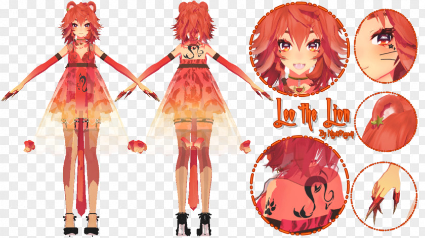 Lion MikuMikuDance DeviantArt Vocaloid Clothing PNG