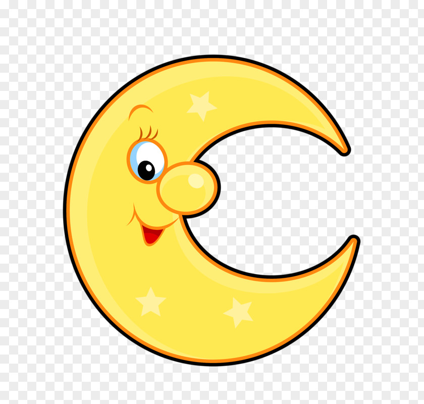 Little Moon Clip Art PNG