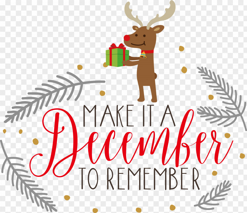 Make It A December Winter PNG