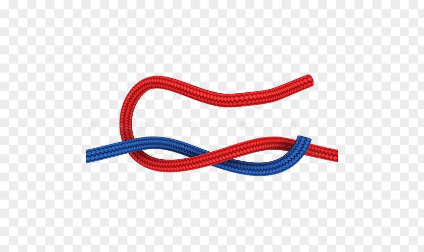Tie The Knot Rope Reef Running Bowline PNG