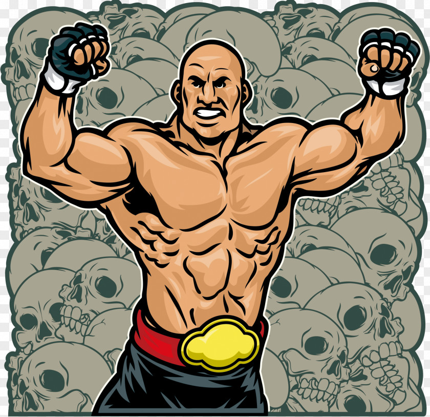Boxing Belt Drawing Cartoon Illustration PNG