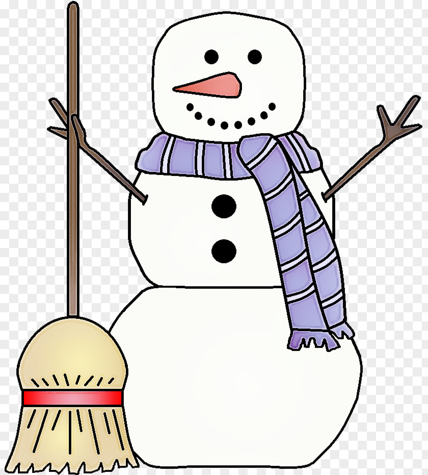 Cartoon Snowman PNG